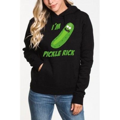 Дамски суичър Rick and Morty - I'M Pickle Rick